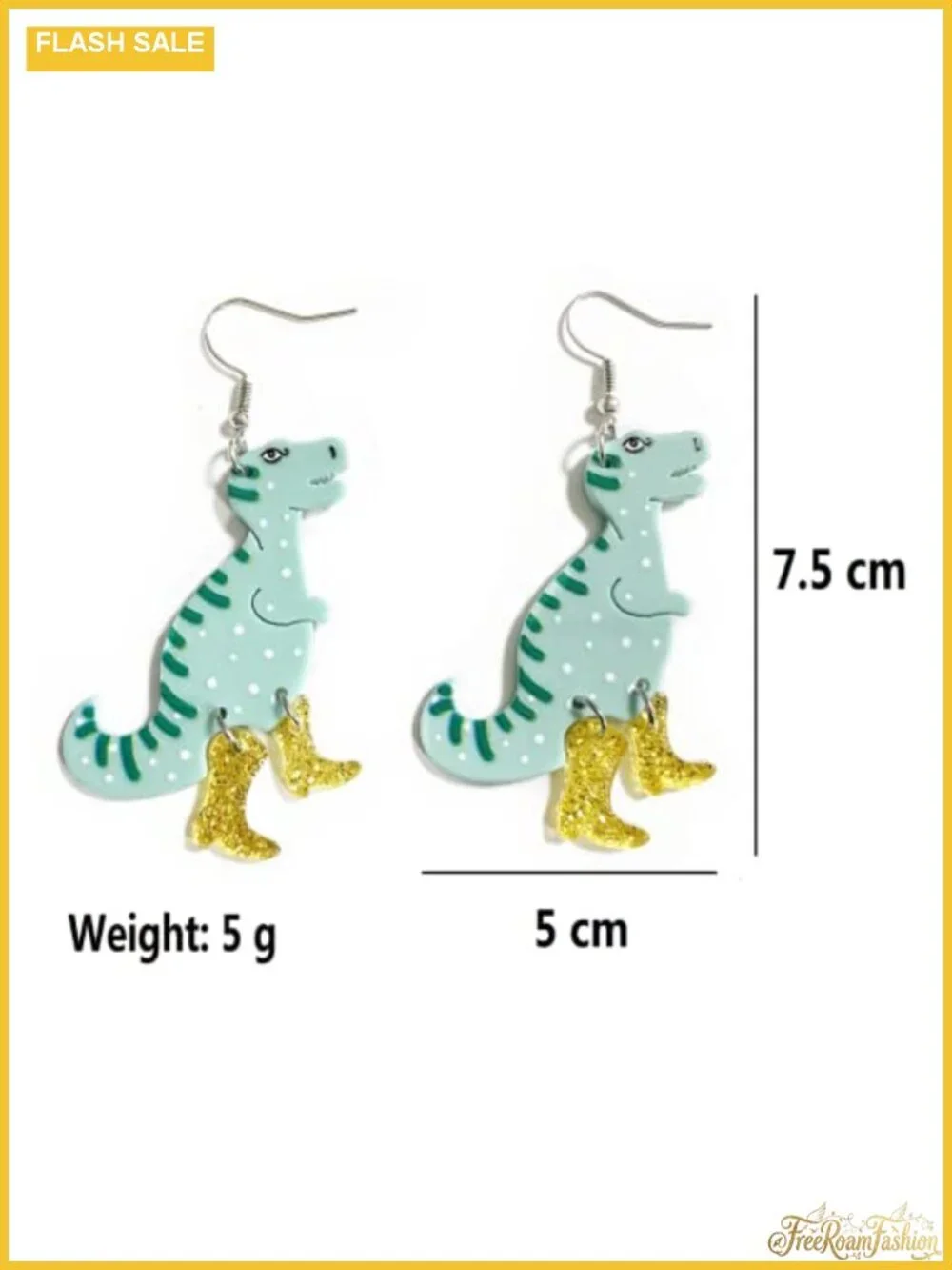 Acrylic Animal Drop Earrings French Wire Dangle Jewelry for Women